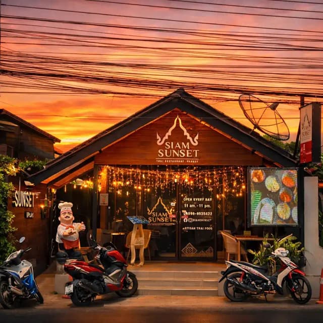 Siam sunset restaurant